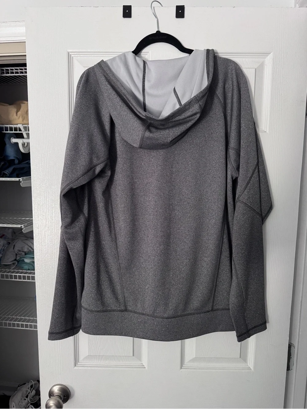 Men’s North Face Gray Full-Zip Hoodie